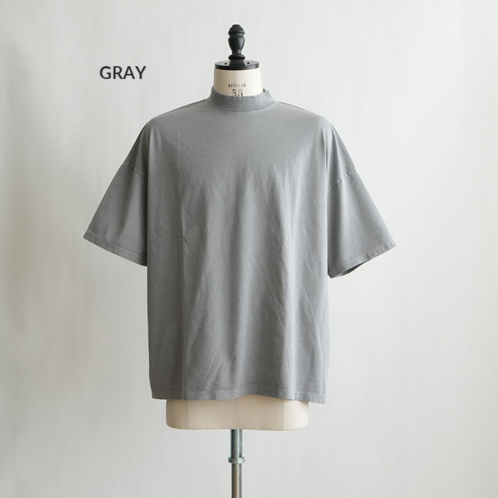 30%OFF】(ys-23ss-70)YOKOSAKAMOTO(ヨーコサカモト) /MOCK NECK T