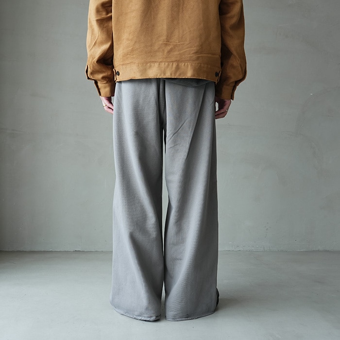 ancellm スウェット　サイズ2 CRASH UNEVEN OVER SWEAT SHIRT | ANCELLM(アンセルム