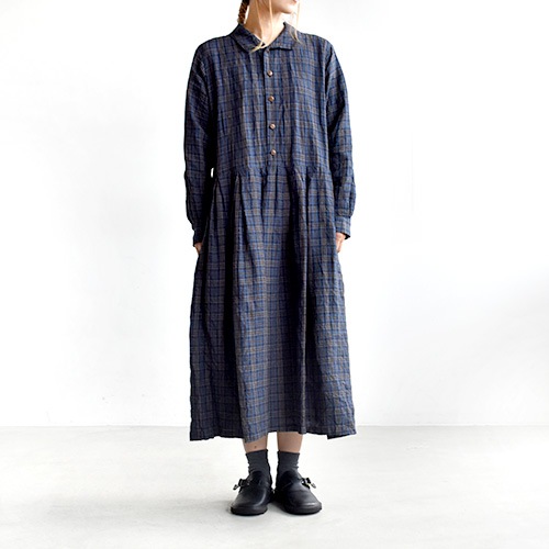 13223901) / Vlas Blomme(ブラスブラム) / Vintage Check シャツ