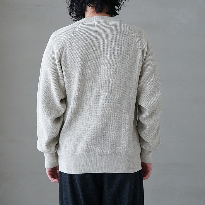 30%OFF】(ys-23ss-59)YOKOSAKAMOTO(ヨーコサカモト) /CREW NECK KNIT