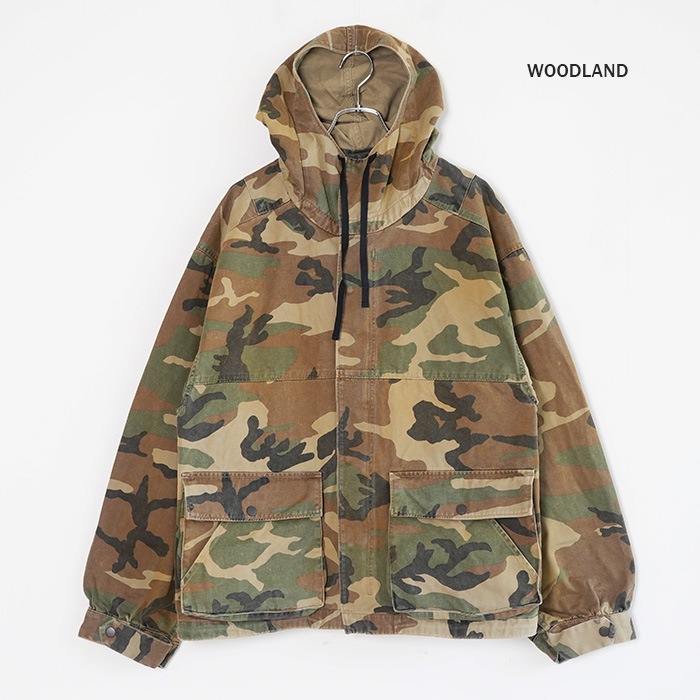 ANCELLM CAMO HOODIE JACKET アンセルム anc-sh47-a) / ANCELLM (アンセルム) / CAMO HOODIE JACKET