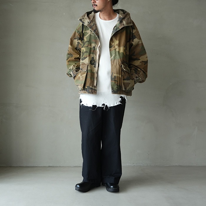 ANCELLM/アンセルム/CAMO HOODIE JACKET サイズ2 ANCELLM - CAMO HOODIE JACKET | WOODLAND | ジャケット | NapsNote