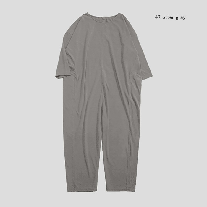 □(e231c130) / evam eva (エヴァムエヴァ) /cotton all-in-one