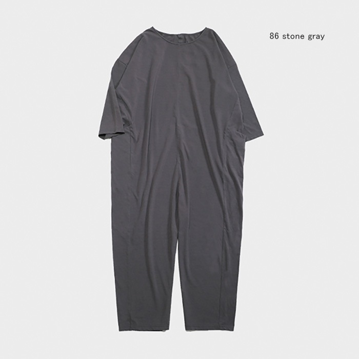 □(e231c130) / evam eva (エヴァムエヴァ) /cotton all-in-one