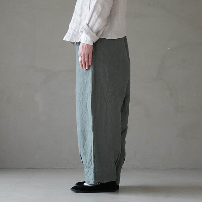 vlasblomme ヴラスブラム リネンキュロットパンツ vlasblomme ヴラスブラム リネンキュロットパンツ（Vlas blomme