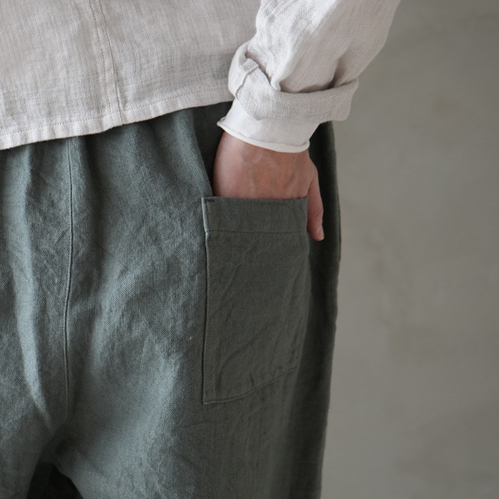 13540123) Vlas Blomme (ヴラスブラム) / 24ss / Work Linen イージー 13540123) Vlas Blomme (ヴラスブラム) / 24ss / Work Linen イージー