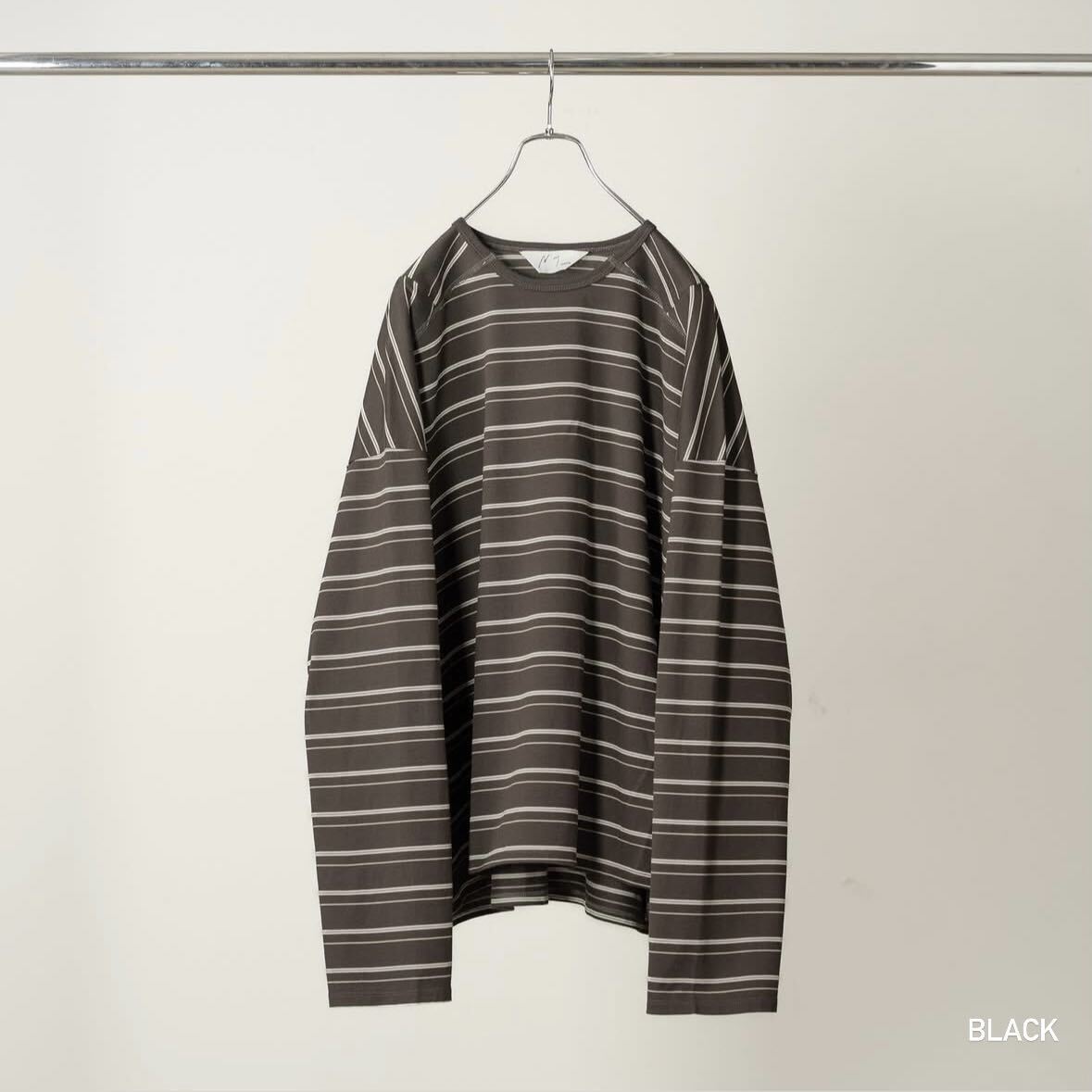 anc-ct186-b) / ANCELLM (アンセルム) / BORDER LS T-SHIRT（ボーダー