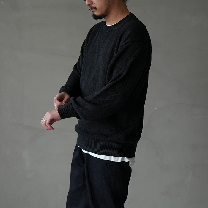 新品未使用【BATONER/バトナー】HIGHCOUNT LINEN Vネック 30%OFF セール バトナー BATONER ウォッシュド ハイカウント