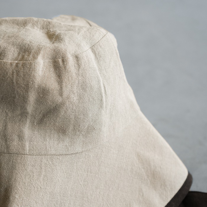 エヴァムエヴァ  ハット evam eva(エヴァム エヴァ)【2020ss新作】 リネンハット / linen