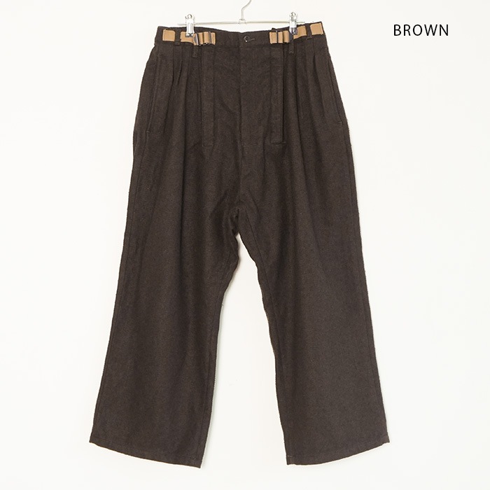 即完売 25aw 新品ANCELLM WOOL GATHER SLACKS 1 即完売 25aw 新品ANCELLM WOOL GATHER SLACKS 1 WOOL GATHERS SLACKS