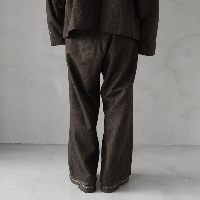 anc-pt83) / ANCELLM (アンセルム) / WOOL GATHERS SLACKS