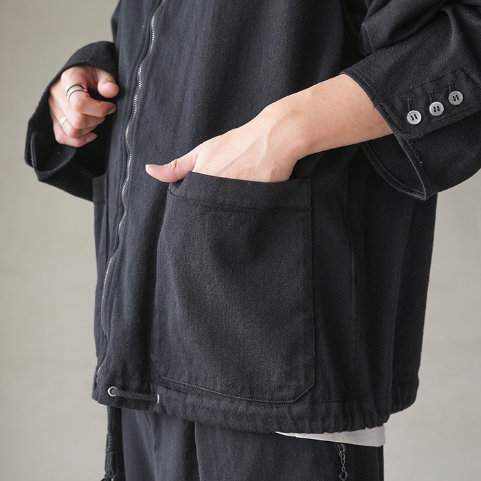 bo-05j02) barbell object(バーベルオブジェクト) /nc jkt(ノーカラー