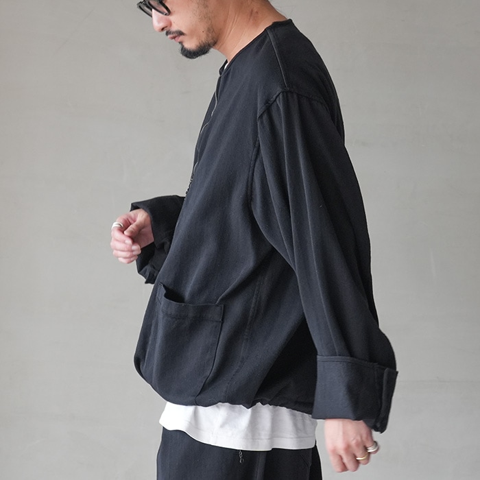 bo-05j02) barbell object(バーベルオブジェクト) /nc jkt(ノーカラー