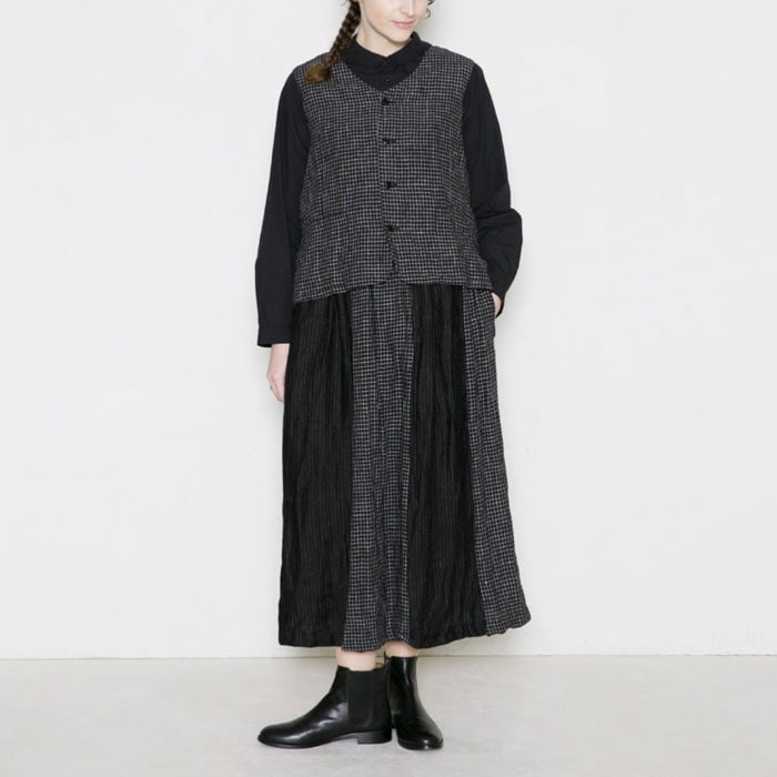 13549125) / Vlas Blomme (ヴラスブラム) / Linen Classical Check