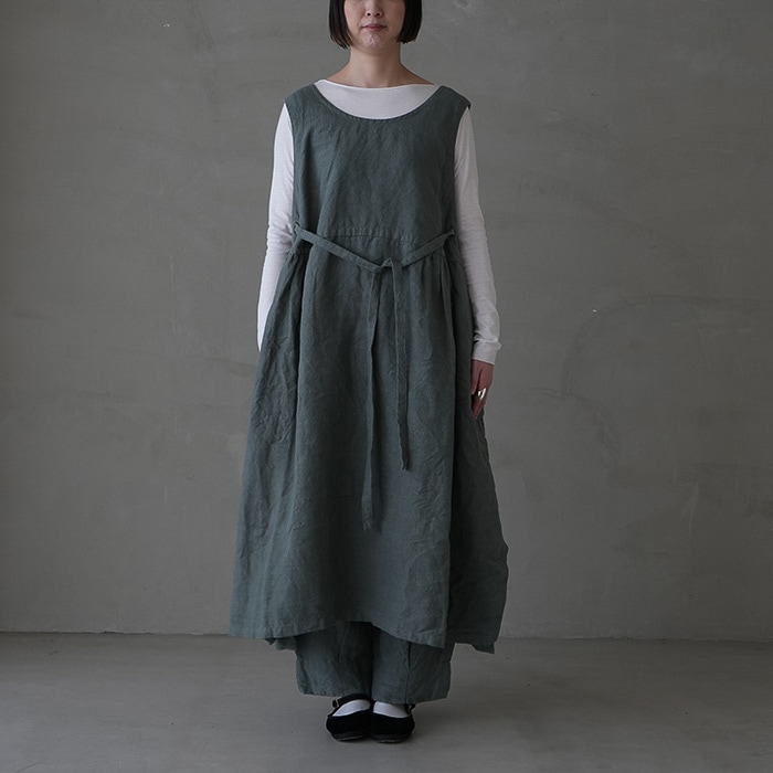 30%OFF】(13230123) Vlas Blomme (ヴラスブラム) / 24ss /Work Linen