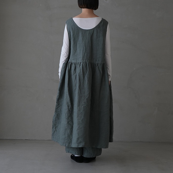 30%OFF】(13230123) Vlas Blomme (ヴラスブラム) / 24ss /Work Linen