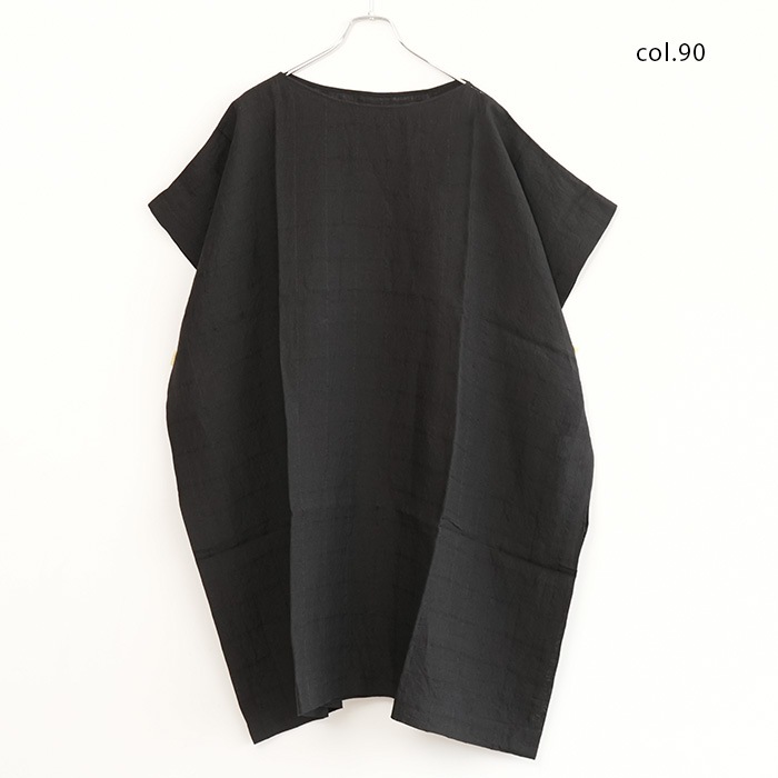 ◎(e251t173) / evam eva (エヴァムエヴァ) / linen stitches