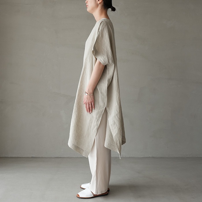 ◎□(e251t173) / evam eva (エヴァムエヴァ) / linen stitches