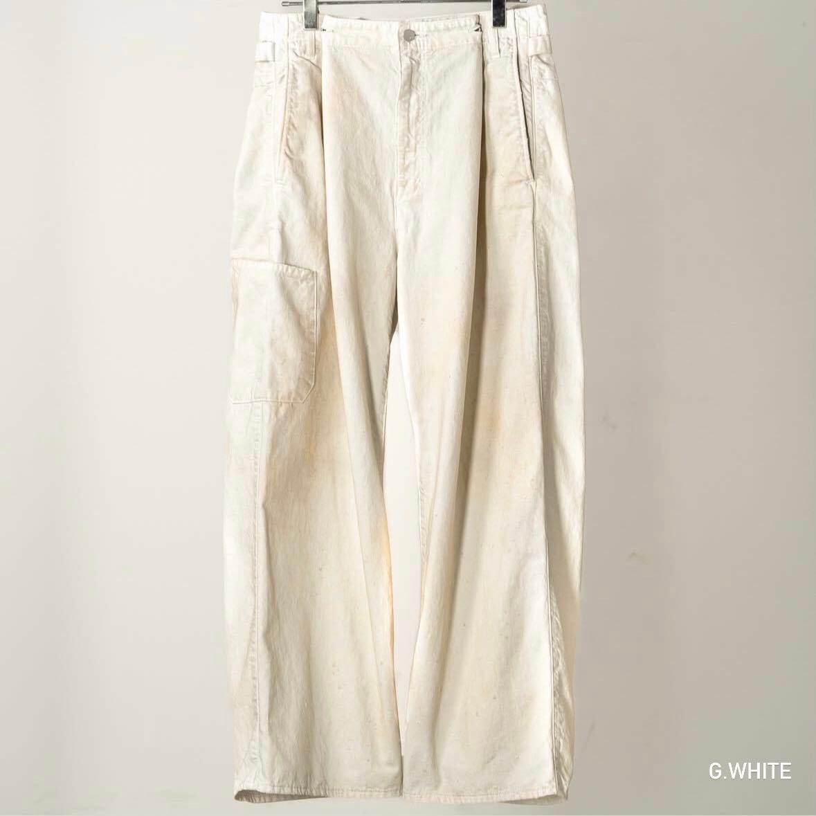 anc-pt139) / ANCELLM (アンセルム) / DENIM PAINTER PANTS（デニム