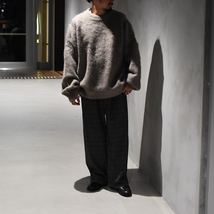 YASHIKI ヤシキ　Hatsufuyu Mohair Knit　モヘアニット Attic | @yashiki.since_2014 exclusive 