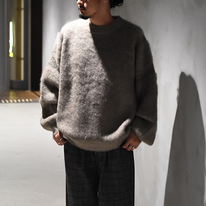 ysk-24aw-kn13) YASHIKI(ヤシキ) /Akane mohair Knit (アカネモヘア