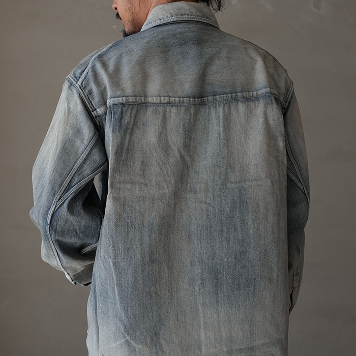 anc-sh50) / ANCELLM (アンセルム) / DENIM WESTERN SHIRT（デニム