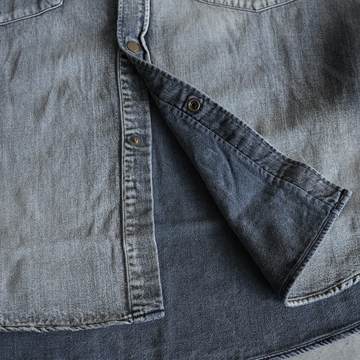 anc-sh50) / ANCELLM (アンセルム) / DENIM WESTERN SHIRT(デニム anc-sh50) / ANCELLM (アンセルム) / DENIM WESTERN SHIRT(デニム