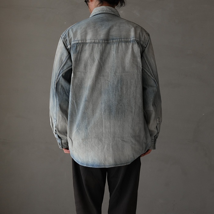 anc-sh50) / ANCELLM (アンセルム) / DENIM WESTERN SHIRT（デニム