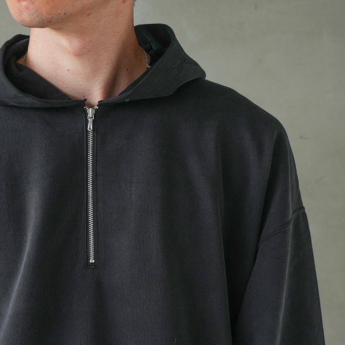 40%OFF】(km25a-035）/ KANEMASA(カネマサ) / 28G Cupro Half Zip