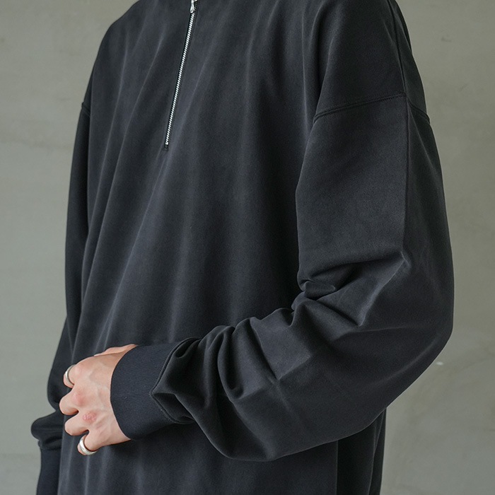 40%OFF】(km25a-035）/ KANEMASA(カネマサ) / 28G Cupro Half Zip