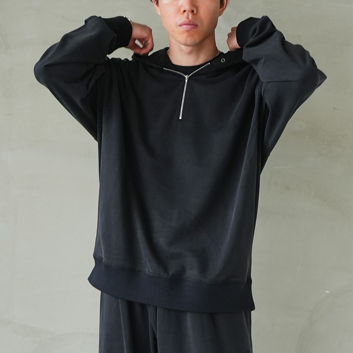 40%OFF】(km25a-035）/ KANEMASA(カネマサ) / 28G Cupro Half Zip