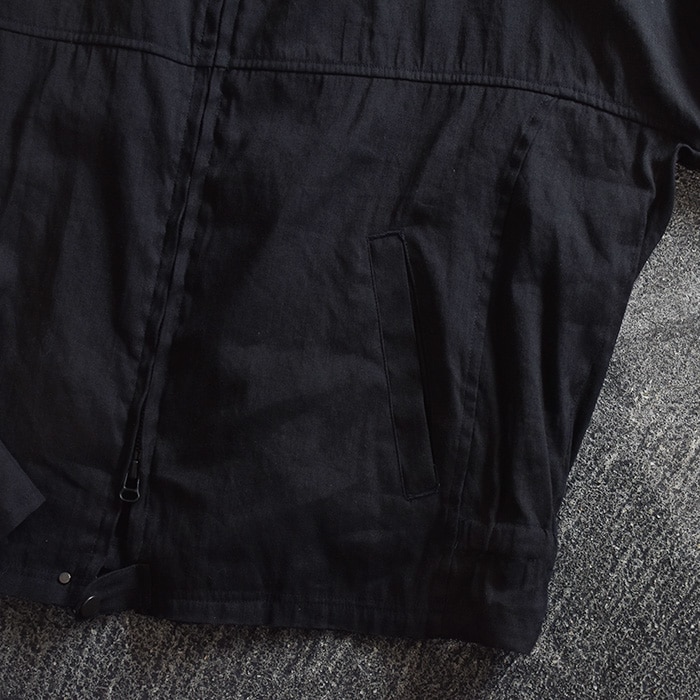 □(anc-sh77) / ANCELLM (アンセルム) / L/N ZIPUP SHIRT JACKET