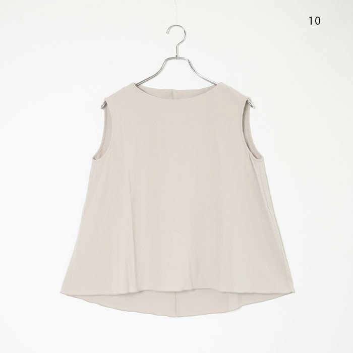 e261t195) / evam eva (エヴァムエヴァ) / cotton sleeveless(コットン
