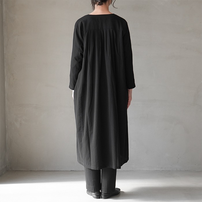 evam eva コットンリネンワンピース エバムエバ evam eva コットンリネンワンピース