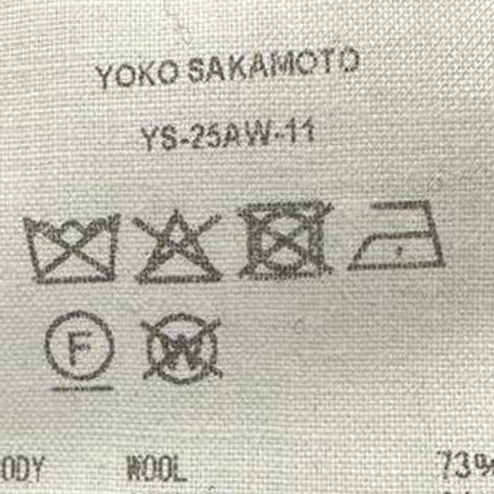 ys-25aw-11) YOKOSAKAMOTO(ヨーコサカモト) /OVERSIZED BLOUSON