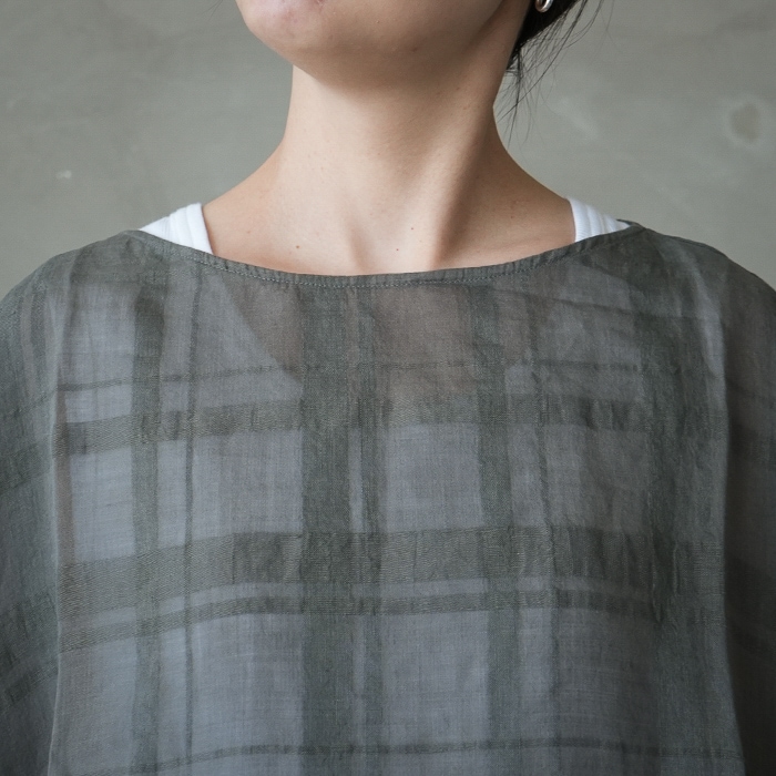 e261t223) / evam eva (エヴァムエヴァ) / linen ramie pullover