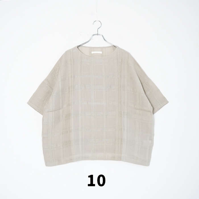 e261t223) / evam eva (エヴァムエヴァ) / linen ramie pullover