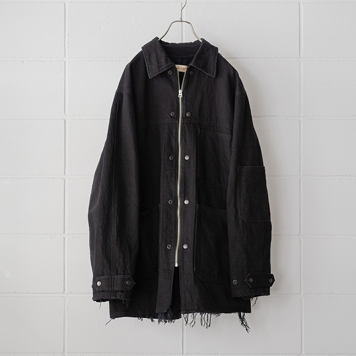 bo-07a01) / barbell object(バーベルオブジェクト) / denim coverall