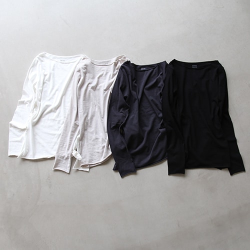 v002c026) / evam eva(エヴァムエヴァ) / cotton cut&sew boat