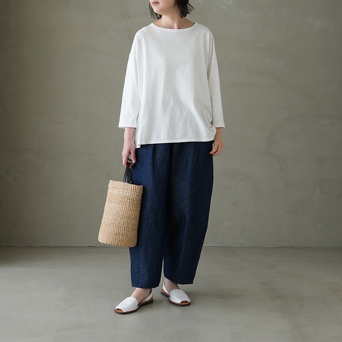 とむぎ DEADSTOCK YARN】GIMA COTTON CARDIGAN - Yonetomi STORE ONLINE