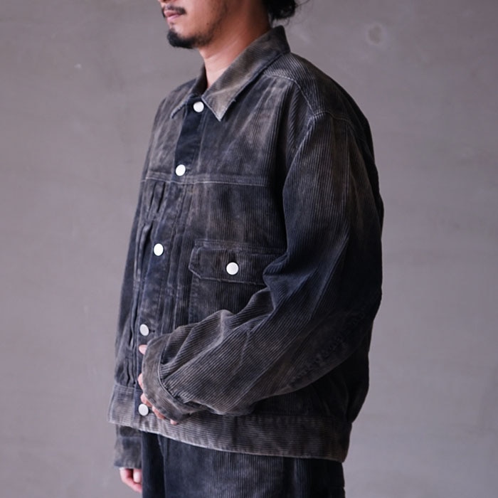 anc-jk40) / ANCELLM (アンセルム) /CORDED VELVETEEN JACKET