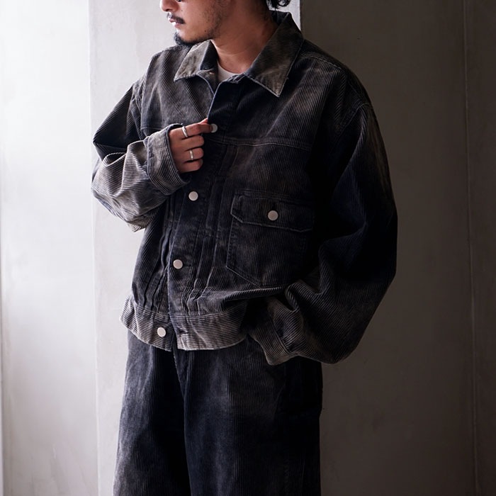 ANCELLM CORDED VELVETEEN JACKET アンセルム ANCELLM CORDED VELVETEEN JACKET | MusterWerk Sud.