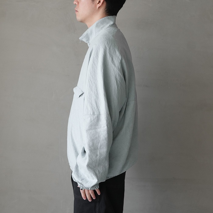 ジャケット・アウター ANCELLM / SILK NEP KIMONO BLOUSON ANCELLM - SILK NEP KIMONO BLOUSON | BLACK | ブルゾン | NapsNote