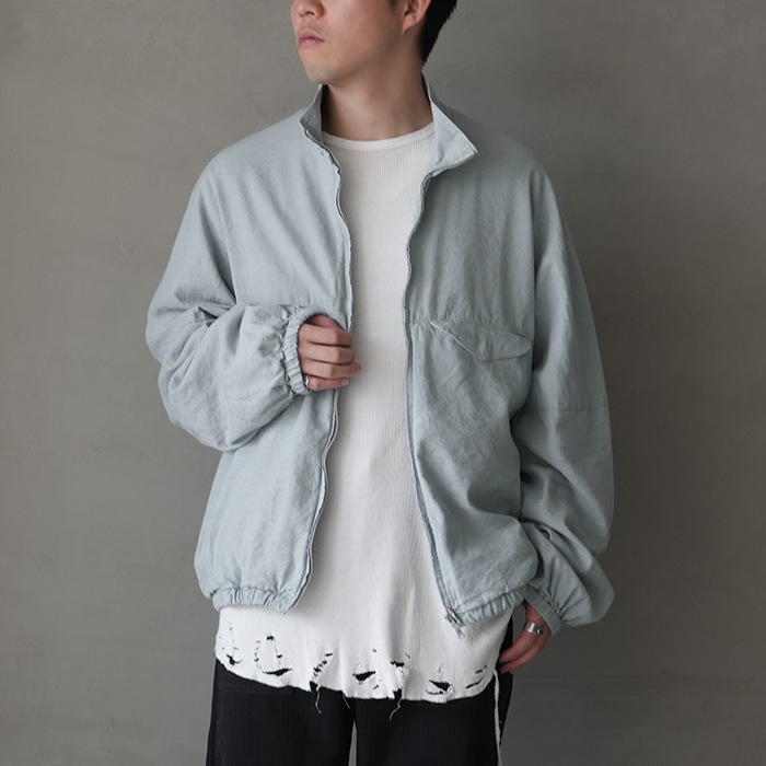 ank-jk50) / ANCELLM (アンセルム) /SILK NEPKIMONO BLOUSON（シルク