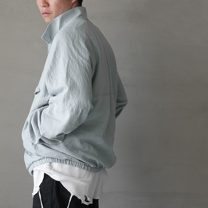 ジャケット・アウター attic ancellm SILK KIMONO BLOUSON 2025SS】 ANCELLM (アンセルム) 