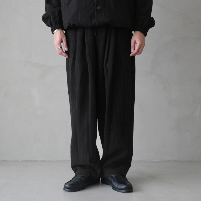 ys-25aw-14) YOKOSAKAMOTO(ヨーコサカモト) /DOUBLE PLEATED