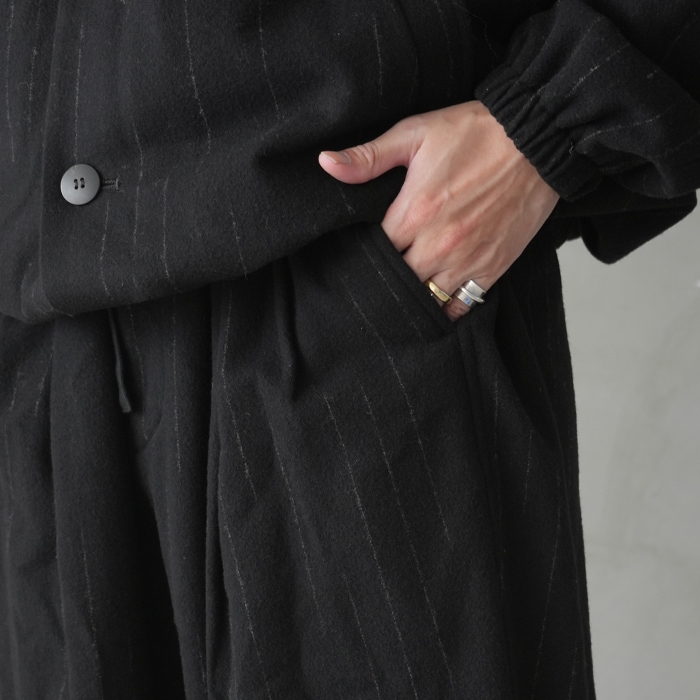 20%OFF】(ys-25aw-14) YOKOSAKAMOTO(ヨーコサカモト) /DOUBLE PLEATED