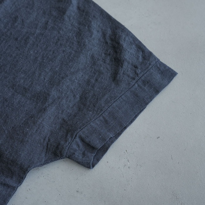 ▽(e261t175) / evam eva (エヴァムエヴァ) / linen tuck pullover