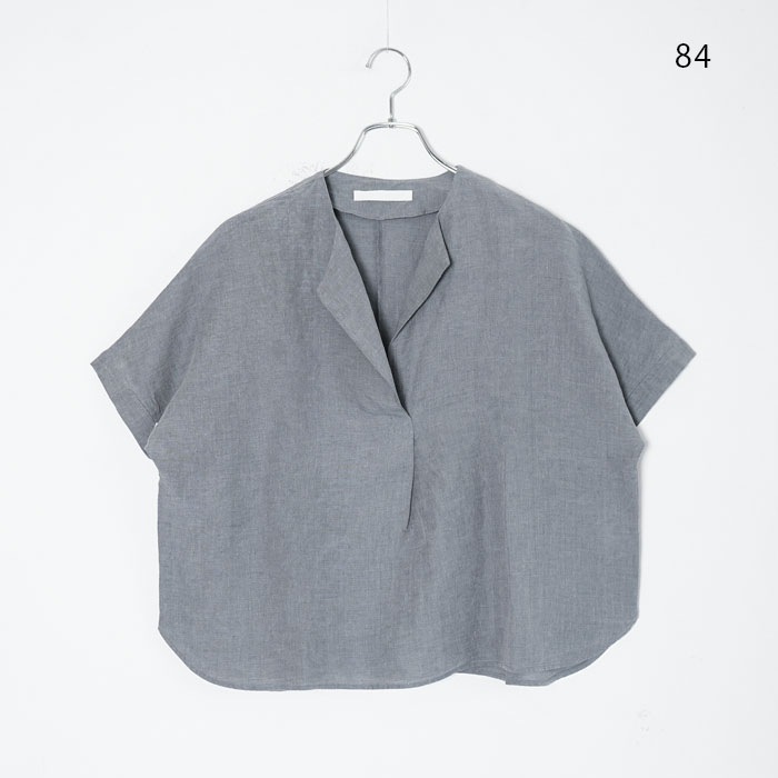 e261t175) / evam eva (エヴァムエヴァ) / linen tuck pullover(リネン