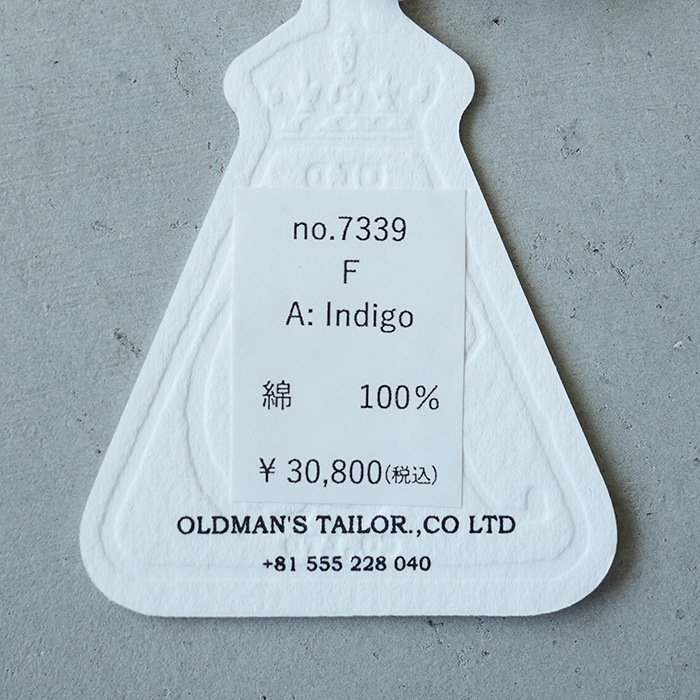 7339) / R&D.M.Co-/OLDMANS TAILOR(アールアンドディーエムコー